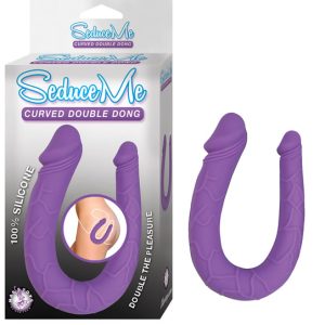 (WD) SEDUCE ME CURVED DOUBLE D PURPLE