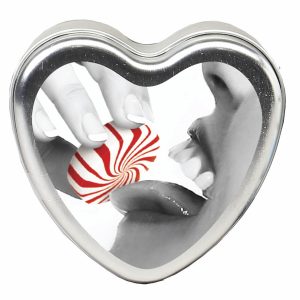 CANDLE 3-IN-1 HEART EDIBLE MINTASTIC 4.7 OZ