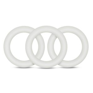 PERFORMANCE VS2 PURE PREMIUM SILICONE COCKRINGS SMALL WHITE