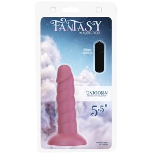 FANTASY ADDICTION 5.5IN UNICORN PINK W/ BULLET