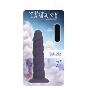 FANTASY ADDICTION 7IN UNICORN PURPLE W/ BULLET(mid Nov)