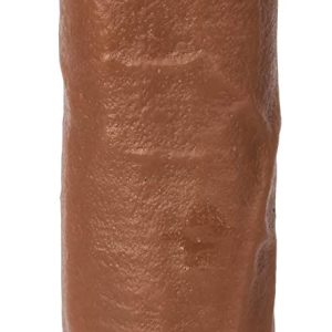 JOCK BARESKIN 8IN VIBRATING LATTE DILDO