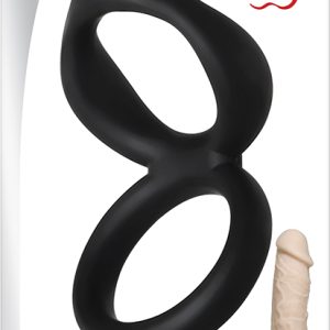 ADAM & EVE SILICONE DUAL RING CLIT TICKLER