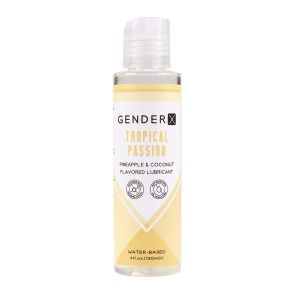 GENDER X TROPICAL PASSION LUBE FLAVORED 4 OZ