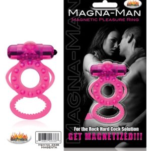 MAGNA MAN MAGNETIC RING MAGENTA