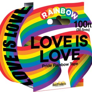 LOVE IS LOVE RAINBOW CAUTION TAPE