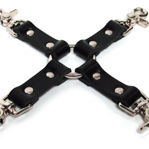 HOG TIE LEATHER BLACK
