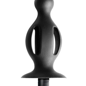 (WD) COMMANDER EXPERT VIBRATIN BUTT PLUG BLACK