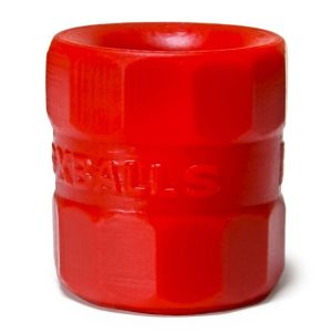 BULLBALLS 1 BALLSTRETCHER SILICONE SMOOSH RED (NET)