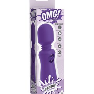 OMG # ENJOY RECHARGEABLE WAND PURPLE