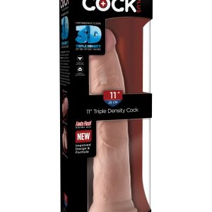 KING COCK PLUS 11 IN TRIPLE DENSITY COCK LIGHT
