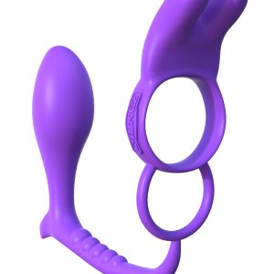 FANTASY C-RINGZ ASS- GASM VIBRATING RABBIT