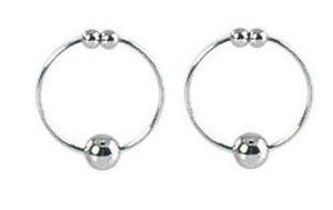 NIPPLE PLAY NIPPLE RING-SILVER