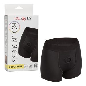 BOUNDLESS BOXER BRIEF 2XL/3XL HARNESS BLACK