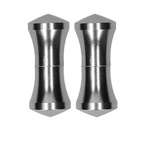 OUCH MAGNETIC NIPPLE CLAMPS BALANCE PIN SILVER