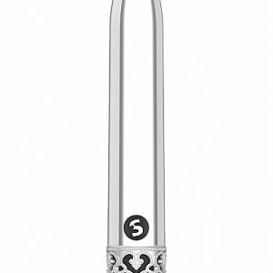 ROYAL GEMS SHINY POWERFUL VIBE RECHARGEABLE SILVER