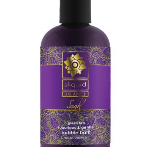 SLIQUID SOAK BUBBLE BATH GREEN TEA 8.5 OZ