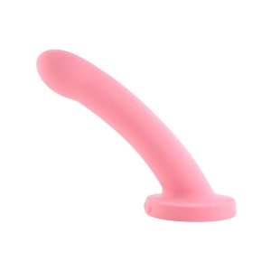 DAZE 7IN VIBRATING SILICONE DILDO PINK