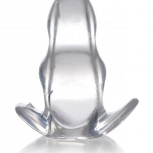 MASTER SERIES CLEAR VIEW HOLLOW ANAL PLUG SMALL