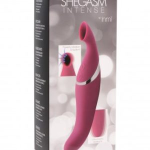 INMI SHEGASM INTENSE 2 IN 1 CLITORAL STIMULATOR & G SPOT VIBE
