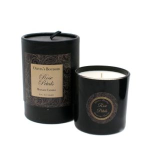 MASSAGE CANDLE ROSE PETALS 6.5 OZ