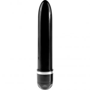 KING COCK 7 IN VIBRATING STIFFY BROWN