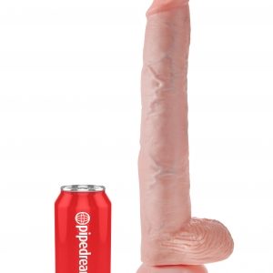 KING COCK 14 IN COCK W/BALLS LIGHT