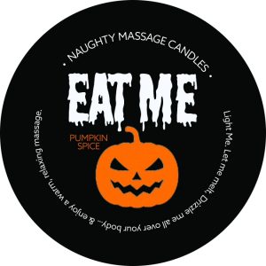 EAT ME PUMPKIN SPICE MASSAGE CANDLE
