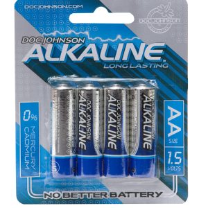 DOC JOHNSON AA BATTERIES 4 PACK ALKALINE CD
