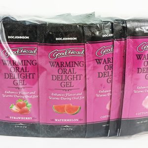 GOODHEAD WARMING ORAL DELIGHT GEL 48 ASST PCS 0.24 OZ