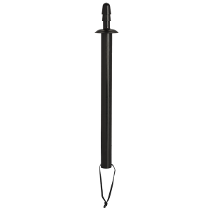(BULK) KINK 16 FUCK STICK W VAC-U-LOCK PLUG BLACK "