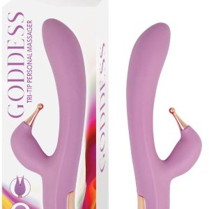 GODDESS TRI-TIP PERSONAL MASSAGER - LAVENDER