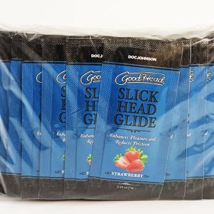 GOODHEAD SLICK HEAD GLIDE BULK REFILL STRAWBERRY 48 PCS 0.24 OZ