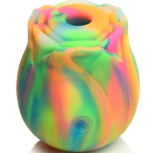 GLOW ROSE GLOW-IN-THE-DARK CLIT STIMULATOR