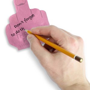 FUCKS TO GIVE STICKY NOTES