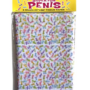 SUPER FUN PENIS TISSUE PAPER
