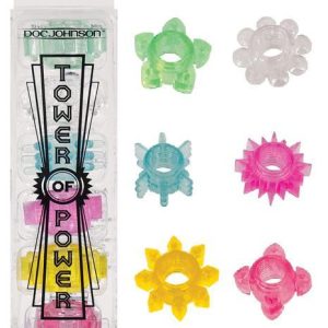 TOWER OF POWER 6 COCK RINGS