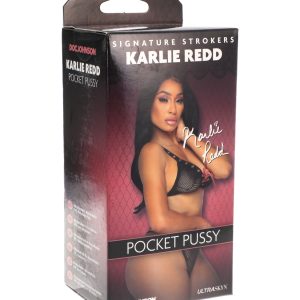 SIGNATURE STROKERS CAMGIRLS KARLIE REDD ULTRASKYN POCKET PUSSY CARAMEL