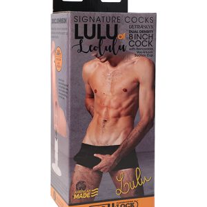 SIGNATURE COCKS LULU OF LEOLULU 8IN ULTRASKYN COCK W/ SUCTION CUP