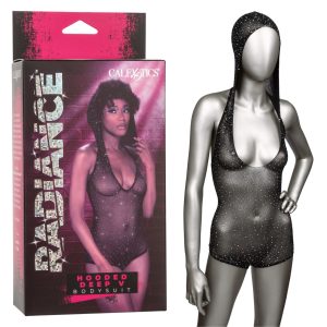 RADIANCE HOODED DEEP V BODY SUIT