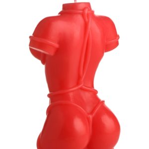MASTER SERIES BOUND GODDESS DRIP CANDLE RED