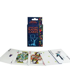 COCKTAIL THEMED PLAYING CARD