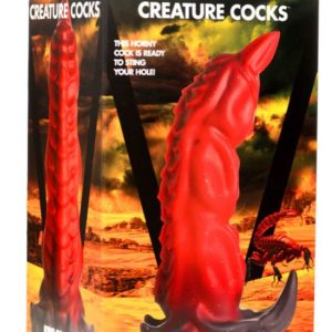 CREATURE COCKS AQUA PHOENIX SILICONE DILDO
