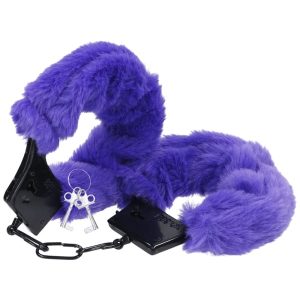 MERCI FLUFF CUFFS VIOLET