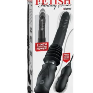 FETISH FANTASY ULTIMATE SILICONE THRUSTER - BLACK