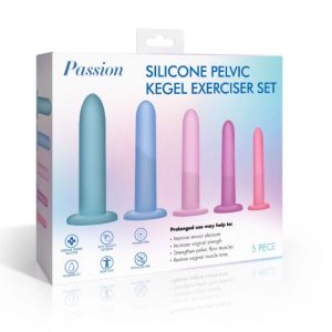 PA PELVIC KEGEL EXERCISER SET SILICONE