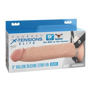FANTASY X-TENSIONS ELITE 9IN HOLLOW STRAP-ON LIGHT