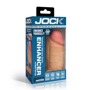 JOCK ENHANCERS PENIS ENHANCER W/ BALL STRAP LIGHT