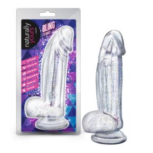 NATURALLY YOURS BLING 7.5IN' SPARKLING CLEAR