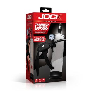 JOCK ADVANCED PUMP UP PENIS PUMP W/GAUGE &TRIGGER HANDLE